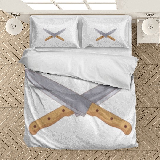 Chef Cook Kitchen Restaurant Knives Cookout Bedding Sets