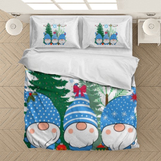 Merry Christmukkah, Jewish Christmas Bedding Sets