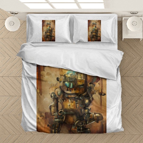 Rusty robot Bedding Sets
