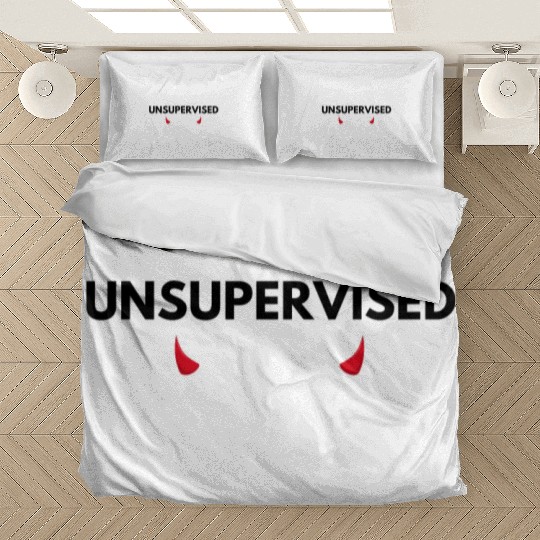 UNSUPERVISED BOSS FUNNY CUTE DESIGN Bedding Sets