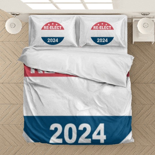 Re-Elect Joe Biden 2024 Democrats Bedding Sets