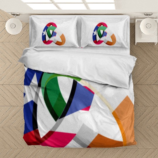 Puerto Rico Flag Ireland Ring Marriage Wedding Bedding Sets