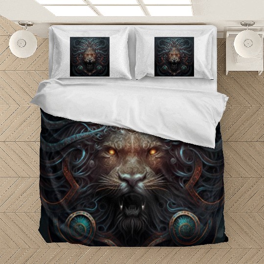 Dark Fantasy Lion Version 3 Bedding Sets