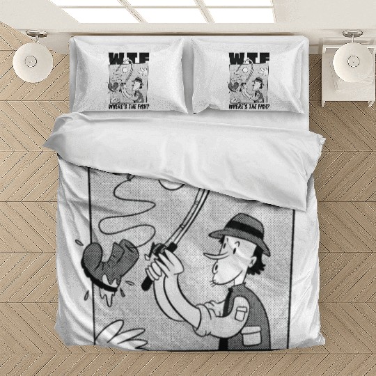 WTF Where's the fish WTF Where's the fish inspirat Bedding Sets
