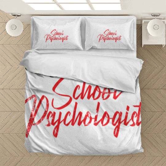 School Psychologist Psychology Teacher Appreciatio Bedding Sets