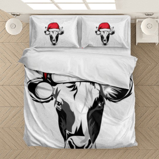Christmas Animals Cattle Xmas Farmer Bedding Sets