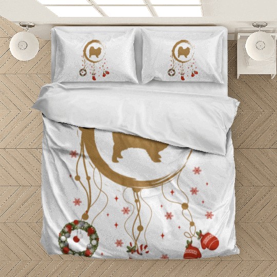 dog dreamcatcher Christmas Pomeranian Bedding Sets