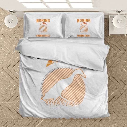 Running Duck Gift Bottle Bedding Sets