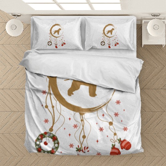 dog dreamcatcher Christmas Schnauzer Bedding Sets