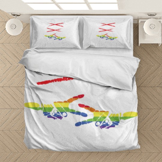 Womens Rock Paper Scissors Funny Lgbt Pride Bedding Sets