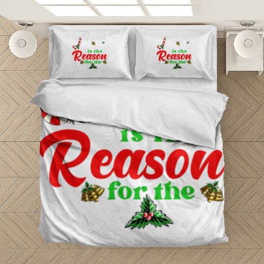 Jesus Is The Reason For The Season Christmas X Mas Bedding Sets