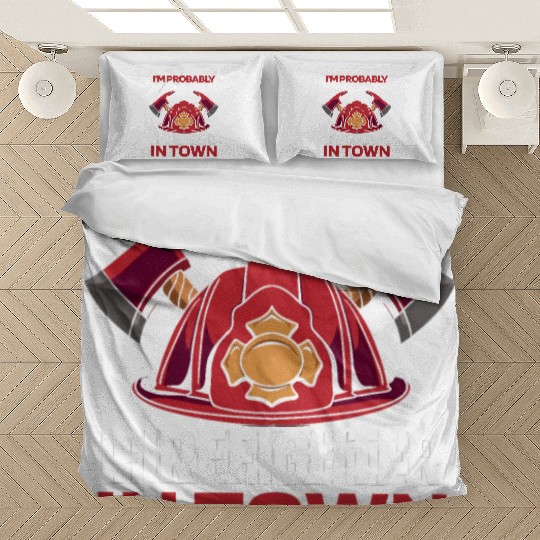 Firefighter Thin Red Line Helmet Bedding Sets