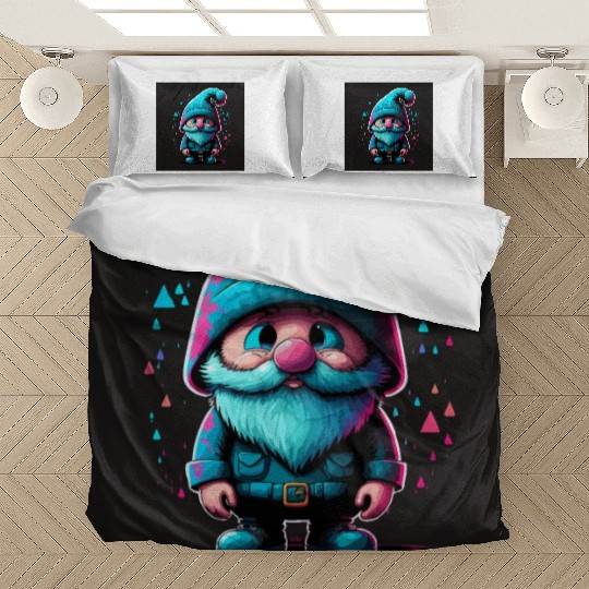 Cyberpunk Gnome Bedding Sets