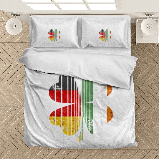 German Wee Bit Irish Germany Patrick Day Bedding Sets