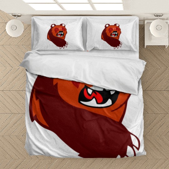 angry panda Bedding Sets