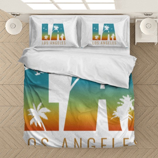 Los Angeles LA California Gift Bedding Sets