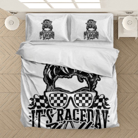 It's race day y'all - kart racing Bedding Sets