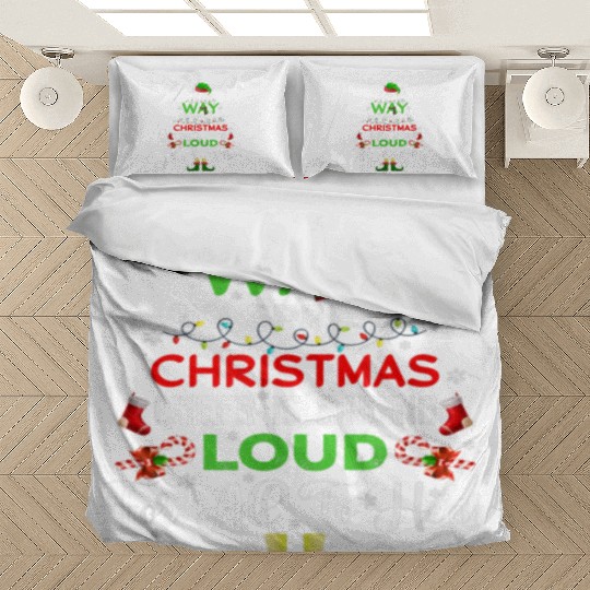 The Best Way To Spread Christmas Cheer Is Singing Bedding Sets