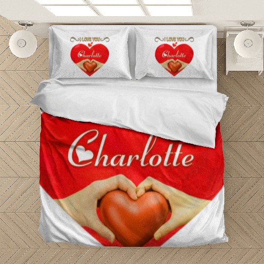 I love you Charlotte Bedding Sets