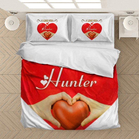 I love you Hunter Bedding Sets