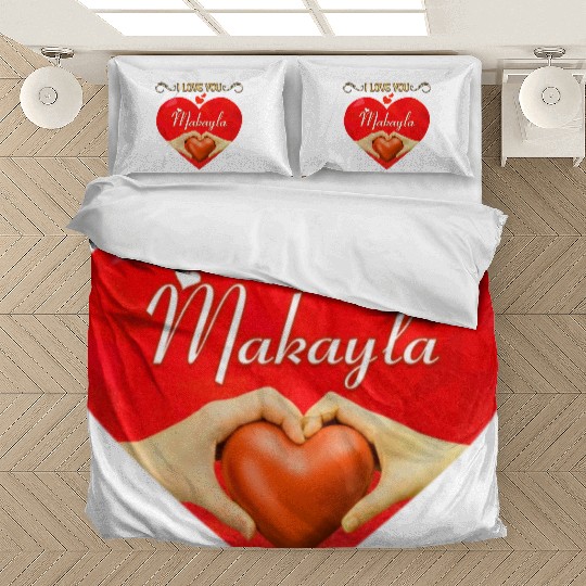 I love you Makayla Bedding Sets