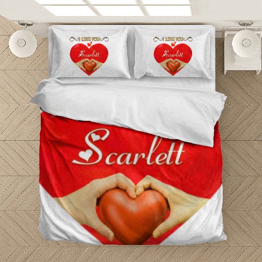 I love you Scarlett Bedding Sets