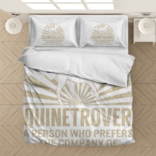 Cowboy Bedding Sets, Equinetrovert Funny Equestrian