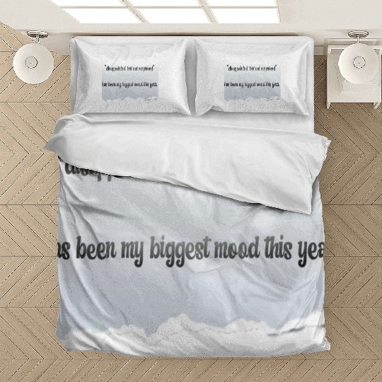 “disappointed, but not surprised” proverbs life Bedding Sets