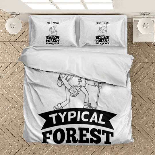 Forest hike frog nature Bedding Sets