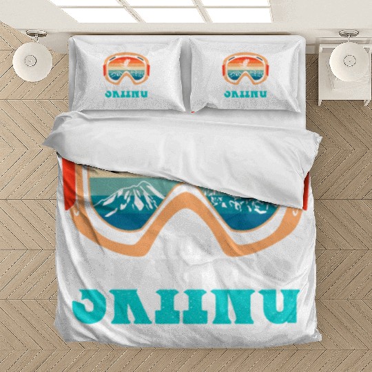 I AM SKIING DAD Funny dad Bedding Sets
