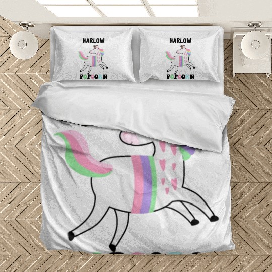 Harlow And Popcorn Merch Popcorn The Pony Bedding Sets