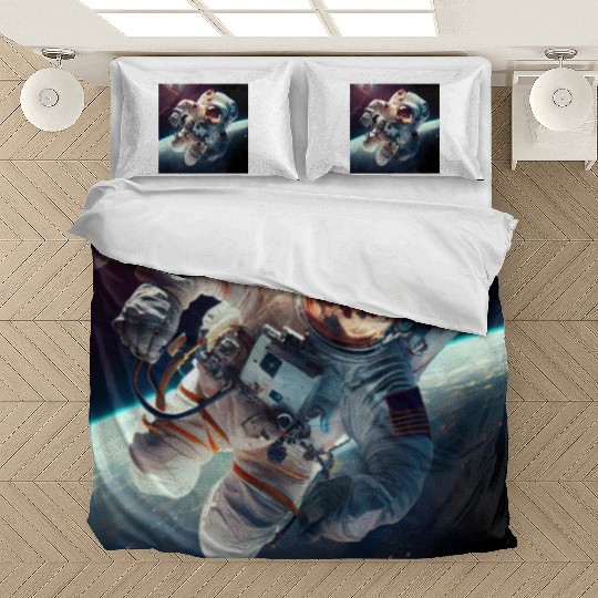 Astronaut Cosmonaut Sci-Fi character Bedding Sets