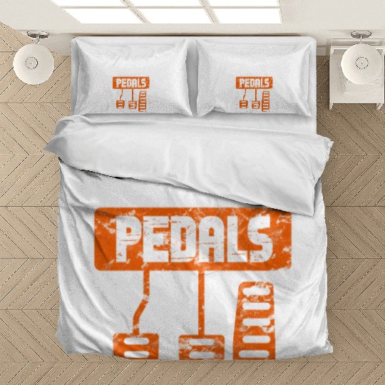 Real Men Use Three Pedals Bedding Sets