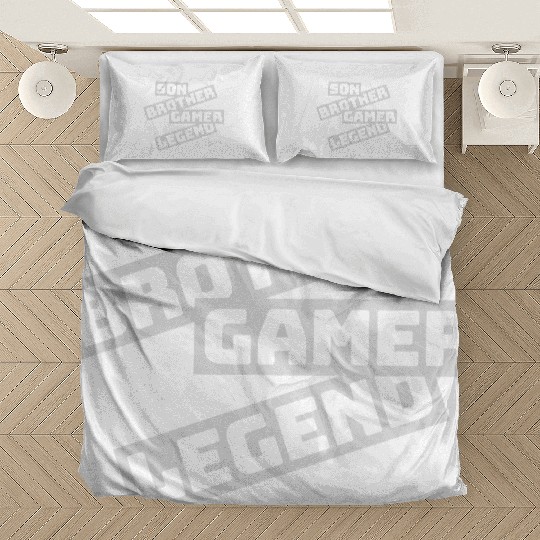 son brother gamer legend Bedding Sets
