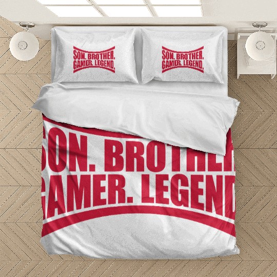 son brother gamer legend Bedding Sets