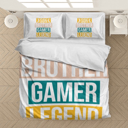 son brother gamer legend Bedding Sets