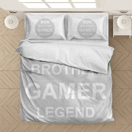 son brother gamer legend Bedding Sets