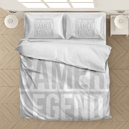son brother gamer legend Bedding Sets