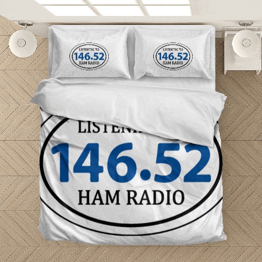 Ham Radio 146.52 Simplex Oval Bedding Sets