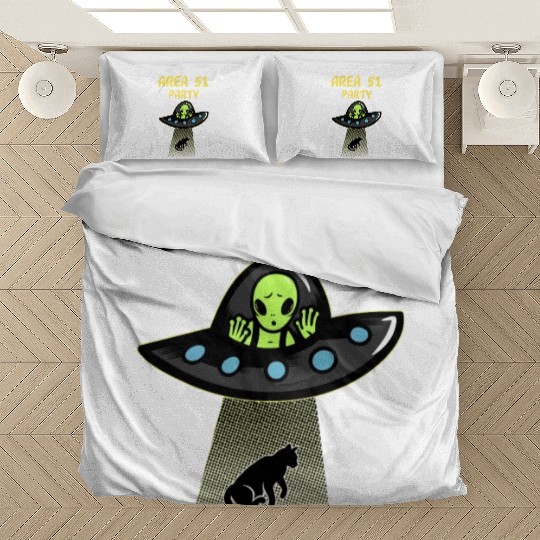 Area 51 Party - Alien Party Bedding Sets