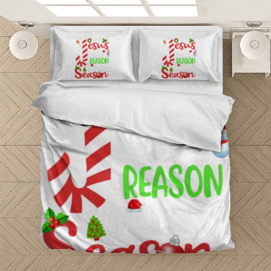 Jesus Is The Reason For The Season Christmas Bedding Sets