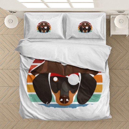 Dachshund Pirate Dog Bedding Sets