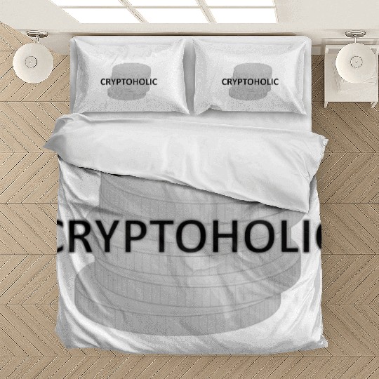 Cryptoholic COIN GREY Bedding Sets