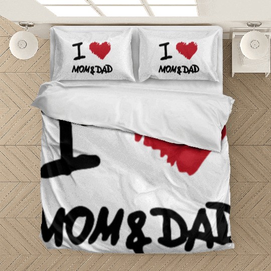 I love mom and dad Bedding Sets