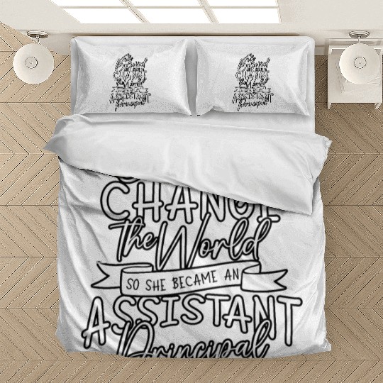 Assistant Principal Back School Teacher Principal Bedding Sets