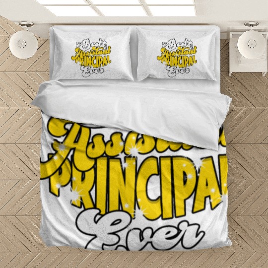 Assistant Principal Back School Teacher Principal Bedding Sets