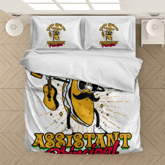 Assistant Principal Back School Teacher Principal Bedding Sets