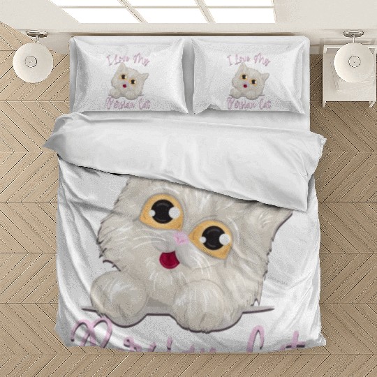 Persian Cat I Love My Persian Cat Bedding Sets