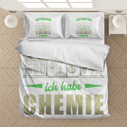 Chemistry Chemikant Chemical Laboratory Assistant Bedding Sets