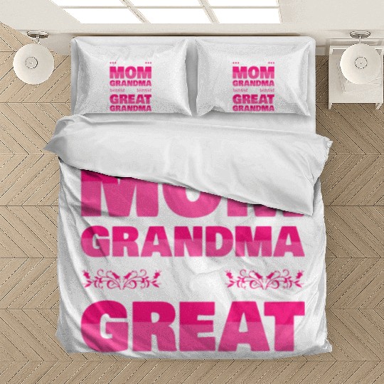 Hap Ess Is Being A Mom Grandma Great Grandma Bedding Sets